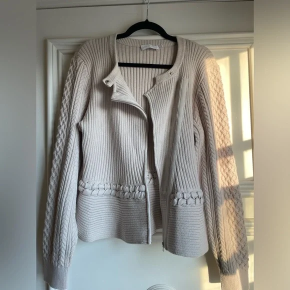 Soft cream jacket - Picture 3 of 6